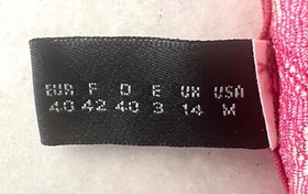 3 PC SET MALIZIA BY LA PERLA PINK CREAM LACE BRA, LACE BOY SHORTS & G STRING, 36