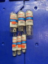 Bosch 6-Piece Wood Forstner Bit Set Some Used Fb016 Fb014 Fb010
