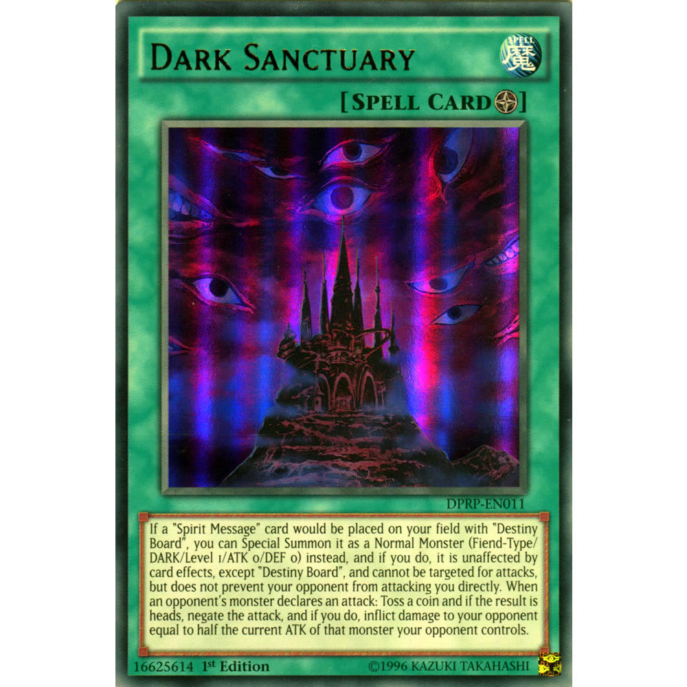 Dark Sanctuary DPRP-EN011 Yu-Gi-Oh! Card Ultra Rare 1st Edition | eBay Dark Sanctuary DPRP-EN011 Yu-Gi-Oh! Card Ultra Rare 1st Edition | eBay