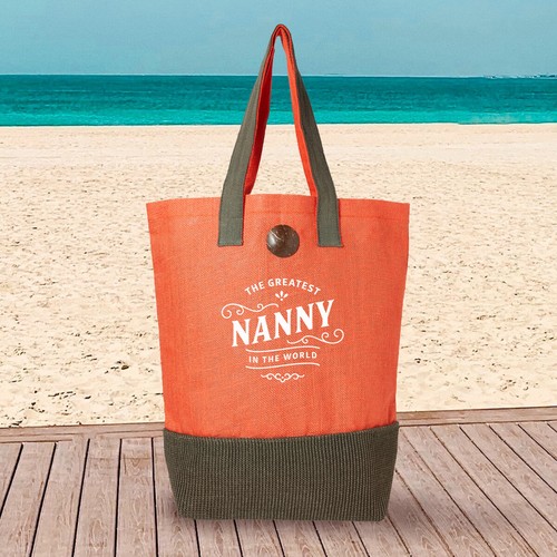 Nanny Gift Birthday Bag Personalised Keepsake Present Tote Christmas Gift Idea - Picture 8 of 8