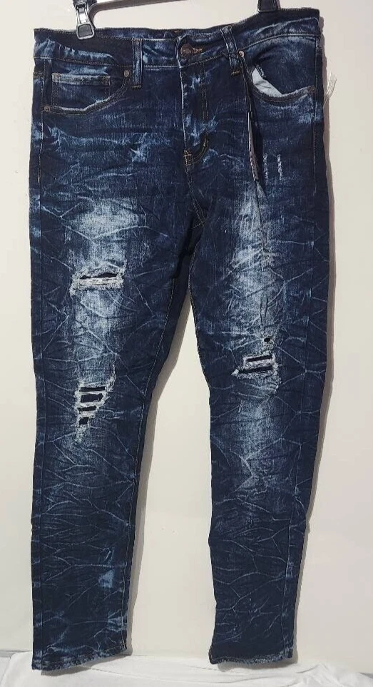 JEANS RUE 21 bleu skinny suprême flex homme taille 32x32 NEUF