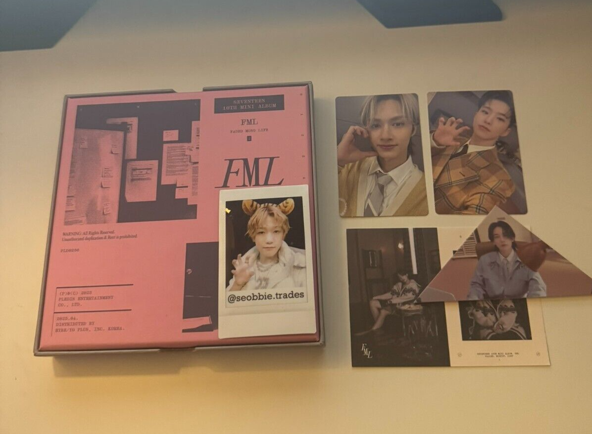 Official Seventeen FML Album With Inclusions