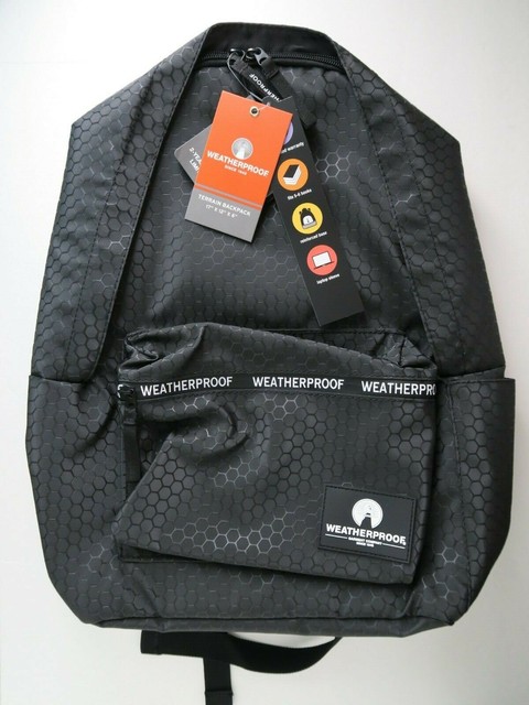 weatherproof vintage backpack