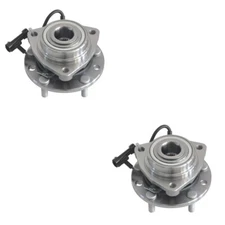 Pair Front Wheel Hub Bearings For Chevy Blazer S10 GMC Sonoma 1997-2005 Jimmy