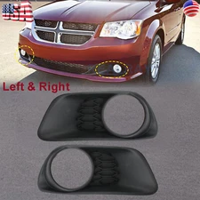 LH & RH Fog Light Trims Lamps Trim Bezel for Dodge Grand Caravan 3.6L 2011-2020 