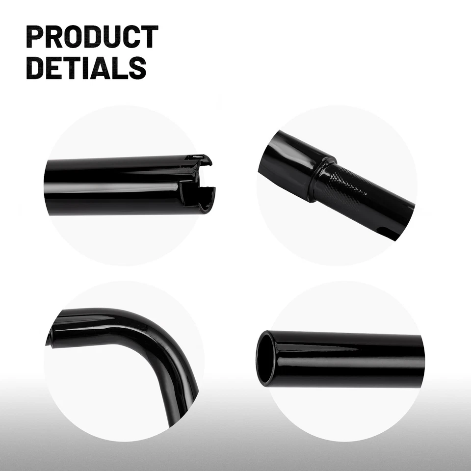 Rise 14" Handlebar Rise 1 1/4'' Ape Hangers For Harley Road King Sportster Dyna - Image 3 of 4