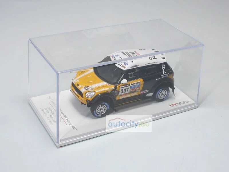 TSM 2013 MINI COUNTRYMAN ALL4 RACING #307 DAKAR RALLY 3RD PLACE MONSTE TSM144344 - Immagine 2 di 4
