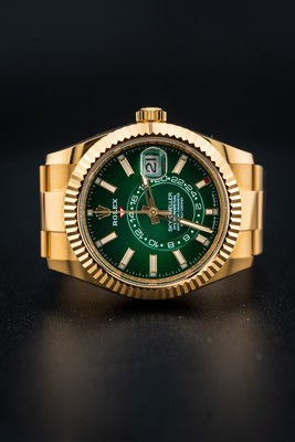 NEW RELEASE! 2025 Rolex Sky-Dweller Yellow Gold Bright Green Dial Oyster 336938