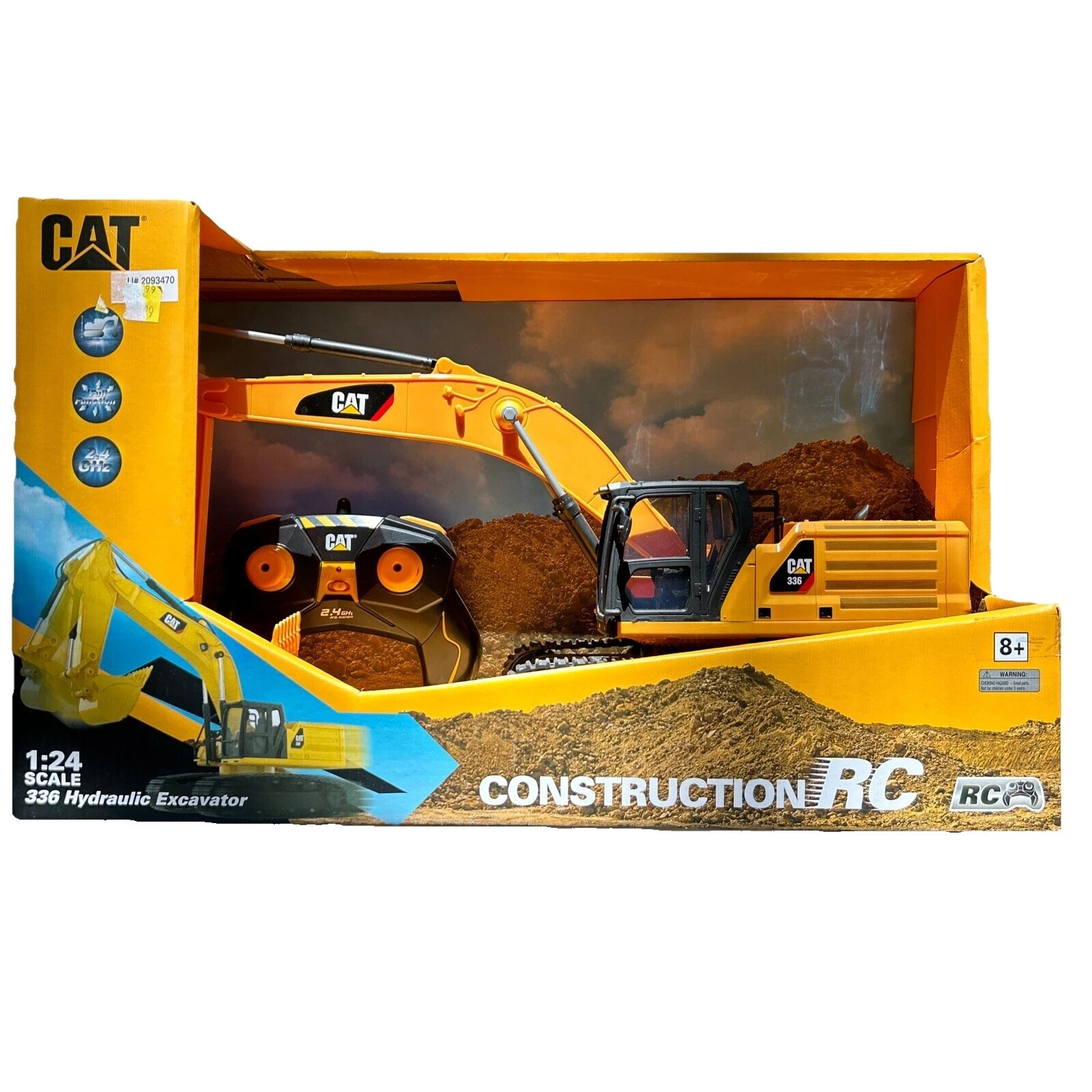1:24 CAT Contemporary Manufacture Diecast Construction Equipment
