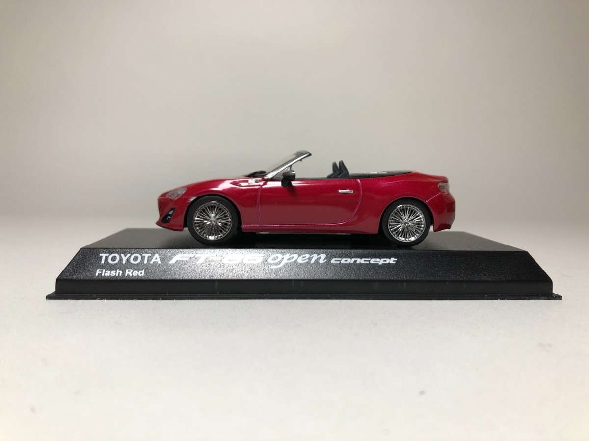 KYOSHO 1/43 TOYOTA FT-86 open concept Flash Red | eBay