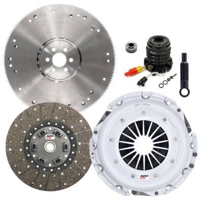 STAGE 1 HD CLUTCH KIT+SLAVE & FLYWHEEL for 1993-1996 FORD F150 F250 F350 5.0L V8