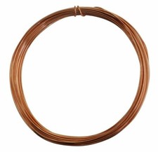 25' Round Dead Soft Copper Wire 18 Gauge Jewelry Making Jewelers Craft Wire