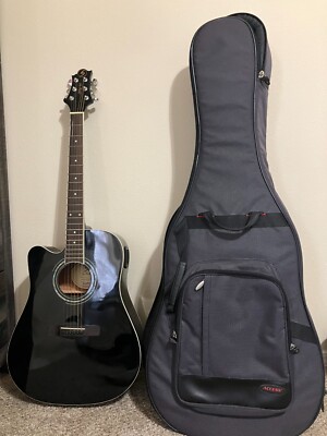 Greg Bennett D-5 Left-Handed Guitar & Access Guitar Case