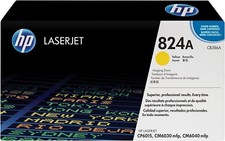 New Genuine HP CB386A 824A Yellow Color LaserJet Imaging Drum (Yield 23,000)