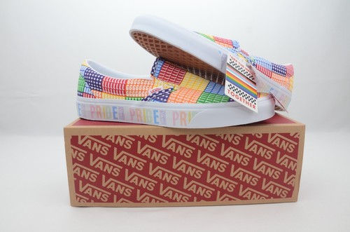 Vans Classic Slip-On (Pride) Men's Multiple Sizes New in Box VN0A33TB3WJ - Picture 7 of 7