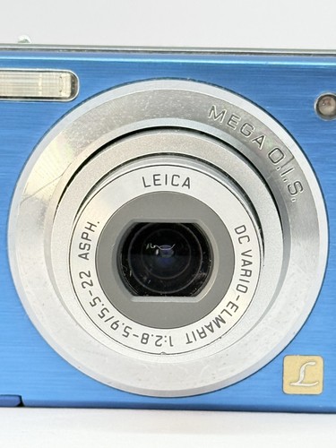 Panasonic Lumix DMC-FS7 Blue Digital Camera 12.1MP Tested Working Japanese Menu - Picture 3 of 13
