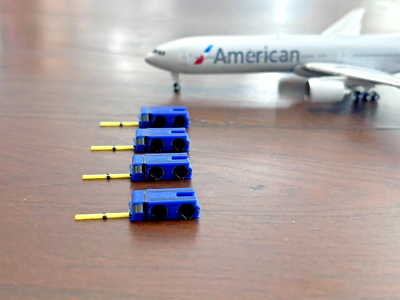 1:400 Model Airport Accessories - 4 Piece 