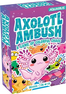 Axolotl Ambush Card Game - Great Family Fun - Ages 6+ - Officially Licensed f...