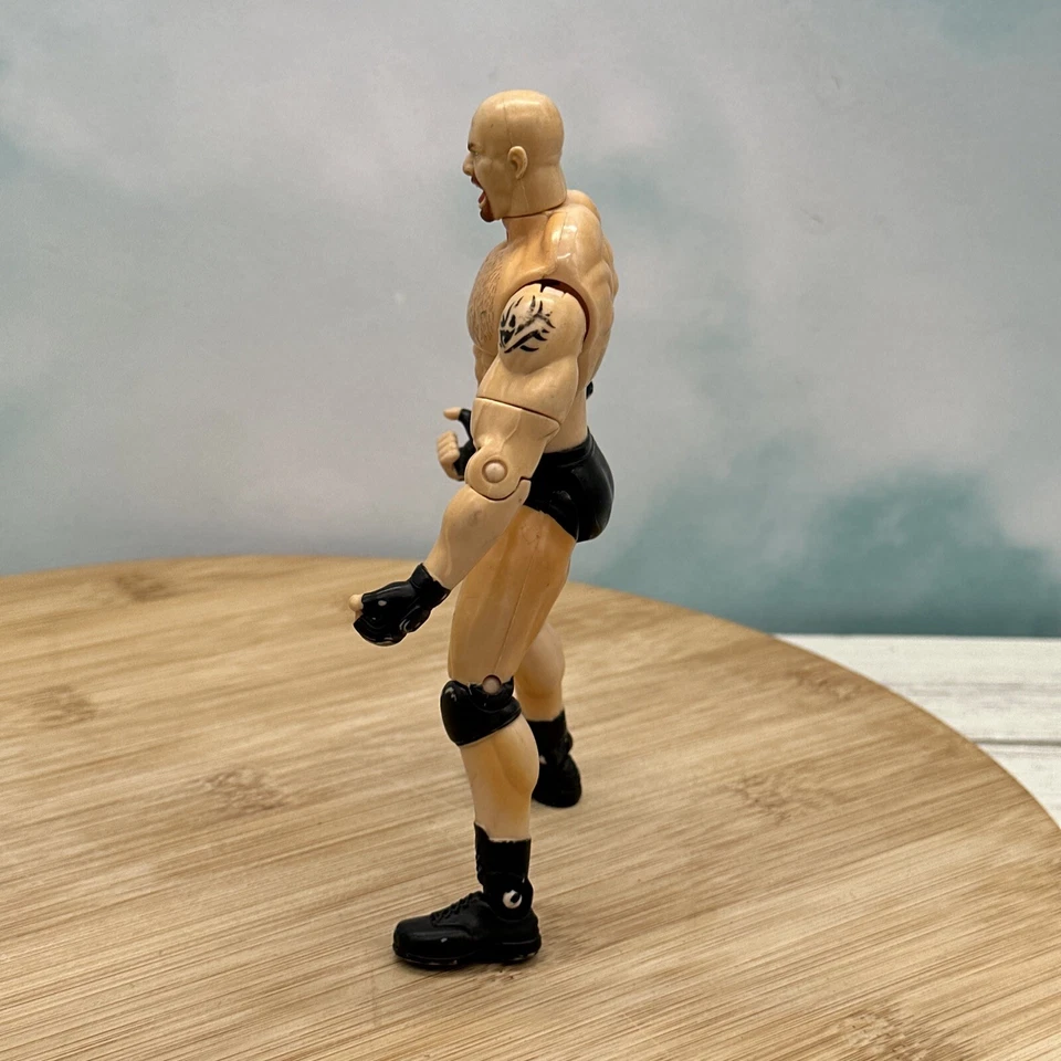 Goldberg WCW Toy Biz 复古摔跤可动人偶 1999 年 WWE — 第 4/4 张图片