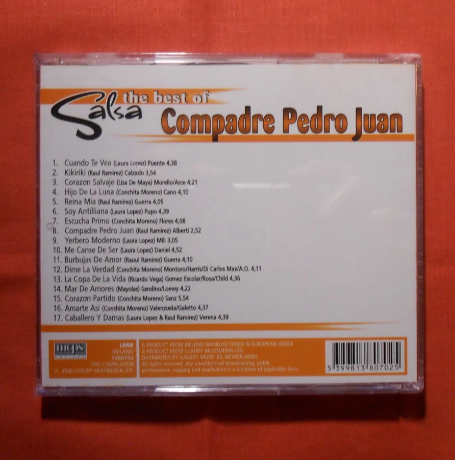 Salsa the best of Compadre Pedro Juan - Musik-CD - Bild 2 von 3