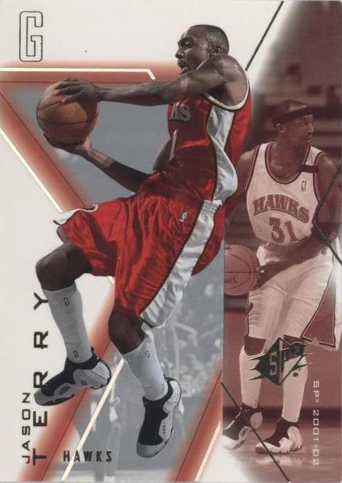 2001-02 SPx - Jason Terry #1 - 1 of 2