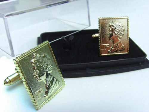 Gemelli rettangoli di oro senza pietra per uomo