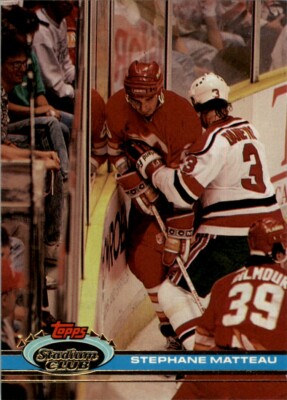 1991-92 Stadium Club NHL Stephane Matteau #391