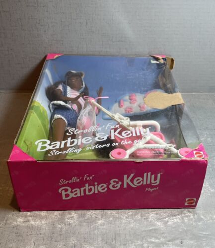 Vintage 1995 Mattel Strollin' Fun Barbie & Kelly 13743 NRFB - Bild 9 von 12