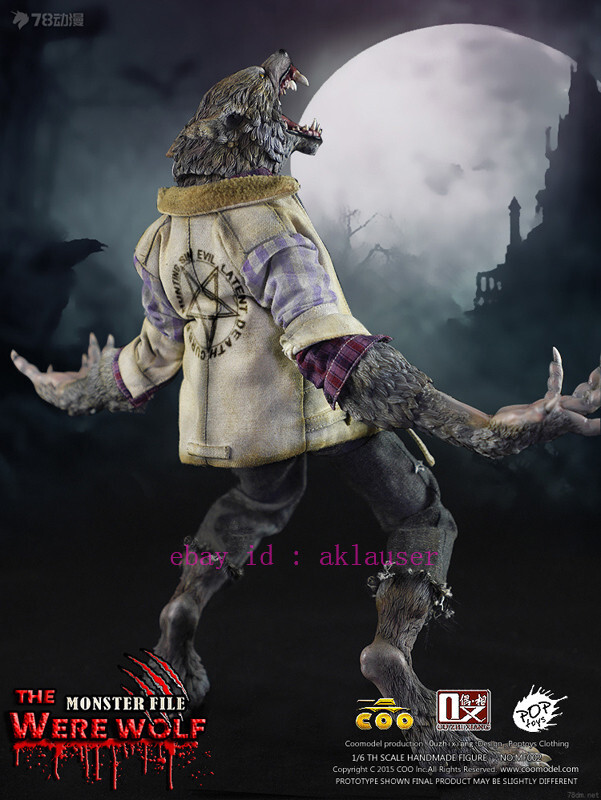 Coomodel X Ouzhixiang 1/6 Mf002 Monster File The Were Wolf Coomodel X Ouzhixiang 1/6 Mf002 Monster File The Were Wolf