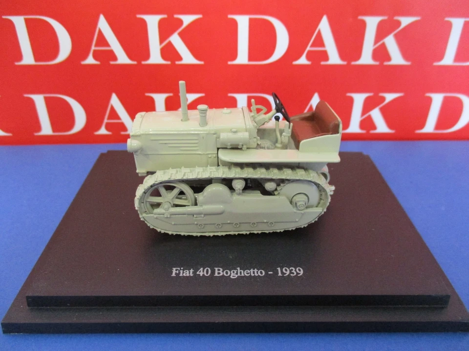 Die cast 1/43 Modellino Trattore Farm Tractor Fiat 40 Boghetto 1939 - Immagine 2 di 3