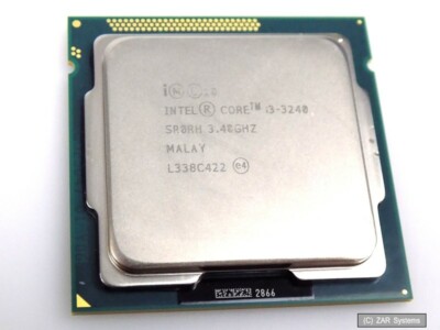 Intel Core i3-3240 (SR0RH) 2x 3.4GHz Socket 1155 3MB Cache CPU bis DDR3-1600