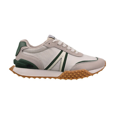 Lacoste L-Spin Deluxe 124 SMA Men's Shoes White-Green 747SMA0114-082 
