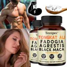 Black Maca  Nitric Oxide Supplement 6000mgincrease Muscle Mass 120 Caps