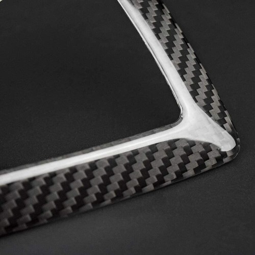 Real Carbon Fiber Gear Lever Base Trim For BMW 1 2 3 4 Series 14-18 - Foto 11 di 16