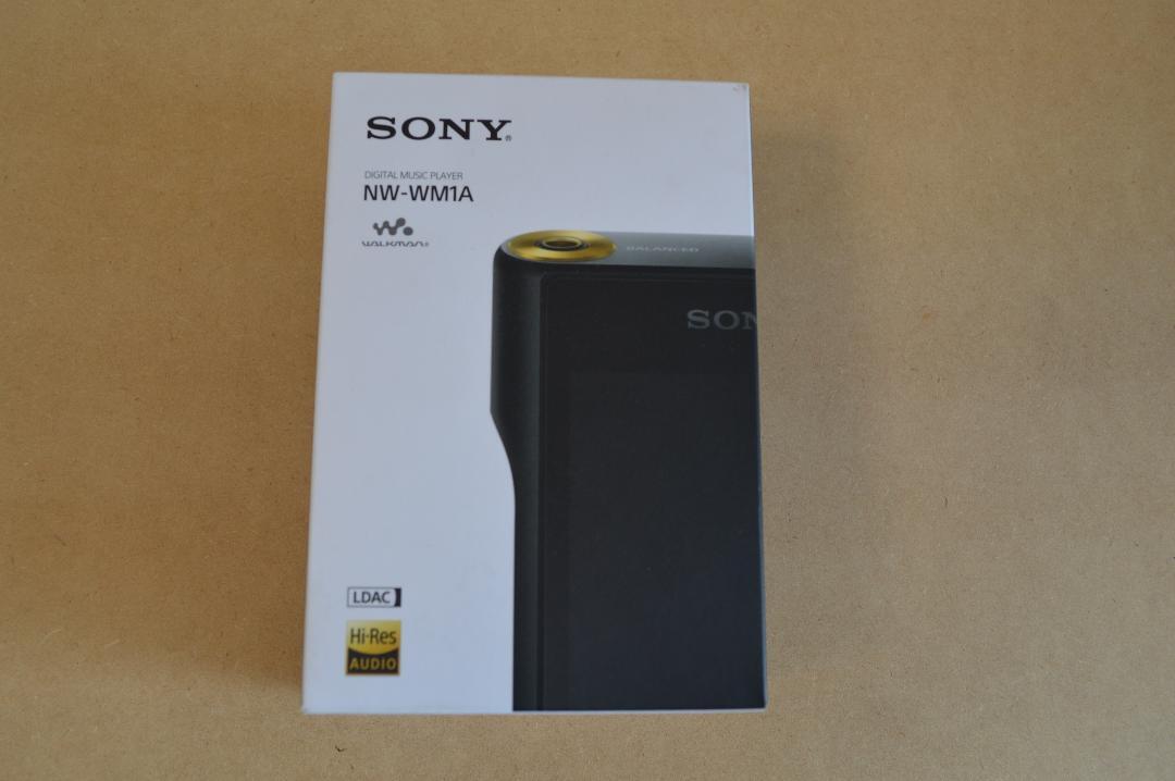 SONY NW-WM1A Black Walkman Portable Digital Audio Player SONY NW-WM1A Black Walkman Portable Digital Audio Player