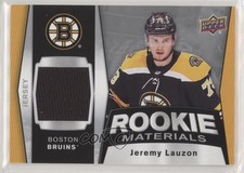 2018-19 Upper Deck Rookie Materials Jeremy Lauzon #RM-JL xg1