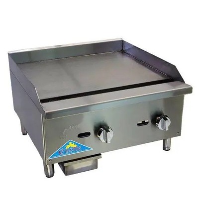 Comstock Castle CCEGT16 16'' Wide x 27'' Deep Countertop Gas Thermostatic Griddle