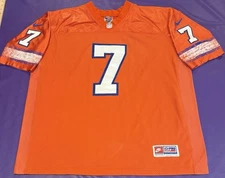 Authentic John Elway #7 Denver Broncos “Orange Crush” Nike Pro Line Jersey Large