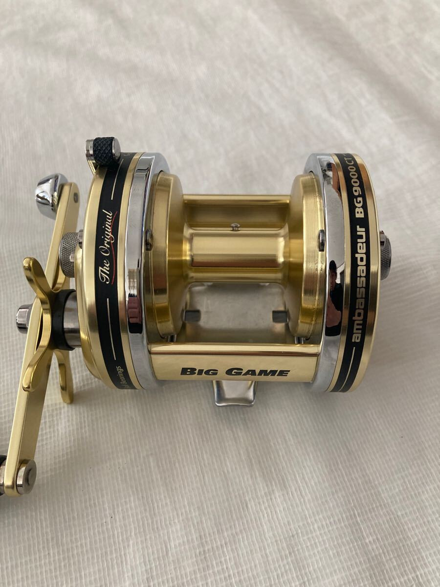 No1647 Abu Bg 9000Ct Gold Garcia Ambassadeur Big Game Carp No1647 Abu Bg 9000Ct Gold Garcia Ambassadeur Big Game Carp