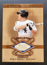 2001 SP Game Bat Milestone Edition Magglio Ordonez Piece of the Action Bat Relic