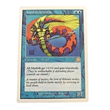 Lord of Atlantis Classic MTG Core Set 6th Edition Regular LP 79/350