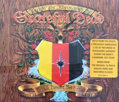3 x CD Box - Grateful Dead   Rockin' The Rhein With The Grateful Dead - (B80)