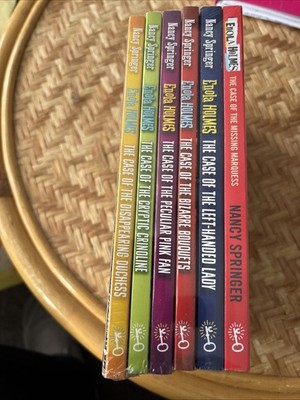 Enola Holmes Mystery Series by Nancy Springer (6-Book Box Set)-New/Sealed
