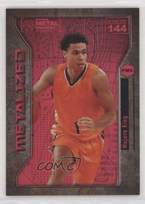 2021 Skybox Metal Universe Champions Metalized Rookies PMG Red Mojave King 0wp8