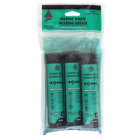 AGS WBG-3M Marine Wheel Bearing Grease, Cartridge, 3 oz 3-pk