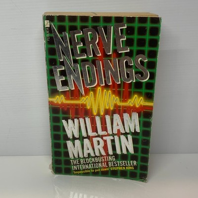 Nerve Endings by William Martin (Paperback Book) Mystery, Thriller