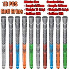 13 Pcs Golf Grip Golf Club Grip MCC PLUS 4 Rubber Anti-slip Standard Midsize