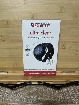 NEW Invisible Shield Ultra Clear Samsung Galaxy Watch Active Protection