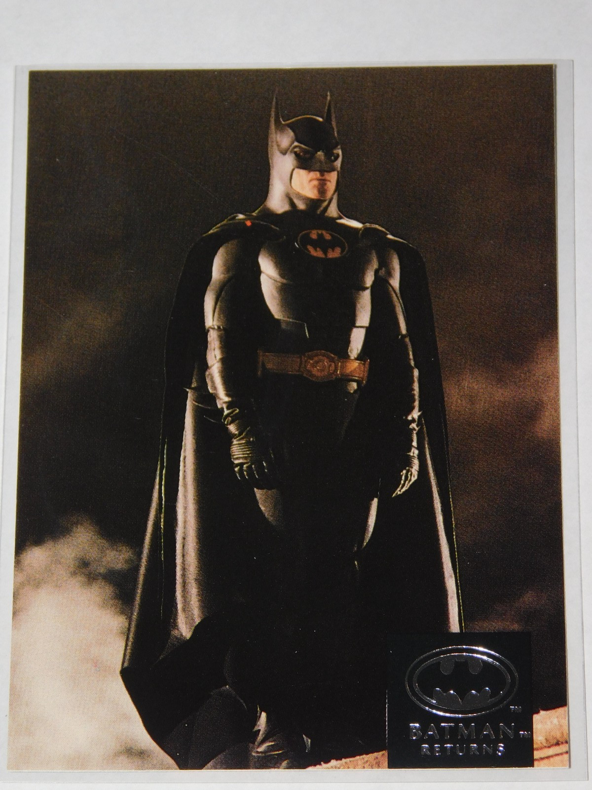 1992 TOPPS STADIUM CLUB BATMAN RETURNS BATMAN CARD #24