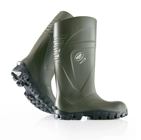 Mens Bekina Steplite x Solid Grip Full Safety S5 Wellie Boots Sizes 7-14